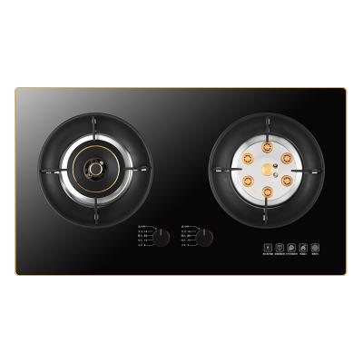 China RV Double Household Stove With Integrated Stove Gas Stove for sale