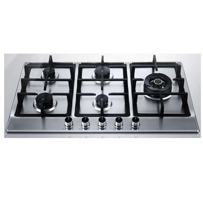 China New Style RV Kitchen Gas Stove Stainless Steel Multi Head Five Head Gas Stove for sale