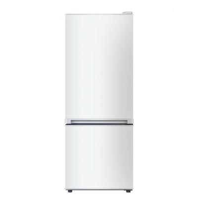 China Super Absorption 155L Double Door Beverage Kitchen Refrigerator Appliances Energy Saving Refrigerator for sale