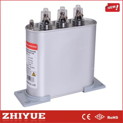 China ZHIYUE POWER BSMJ0.45-7.5-3 3 phase 4 kvar bsmj power capacitor for sale