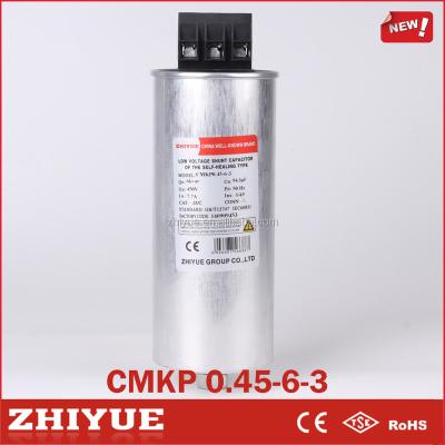 China High power efficiency ac phase compensation auto pfc 0.45kv 6 kvar capacitor for sale