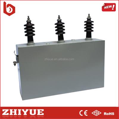 China Size Voltage 12 Kv 200kvar Vacuum Oil Form High Voltage Capacitor for sale