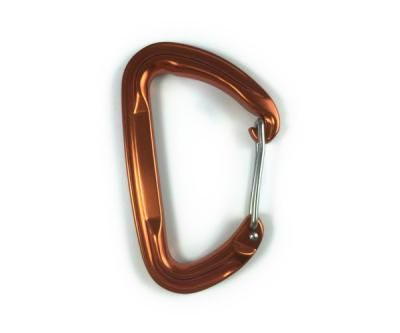 China Durable Lightweight Aluminum Climbing Hook Use For Mountain Hanging Carabiner for sale