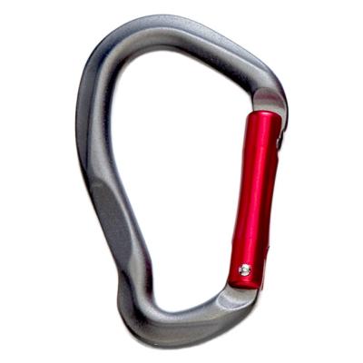 China Forest amusement park High Quality Assurance Zing Alloy Bolt Eye Swivel Climbing Carabiner for sale