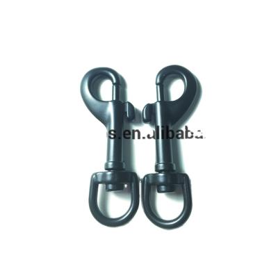 China Durable Aluminum Swivel Eye Bolt Carabiner Snap Hooks Safety For Bag for sale