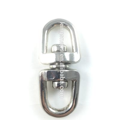 China Durable Zinc Alloy Swivel Double Eye Swivel For Pet for sale