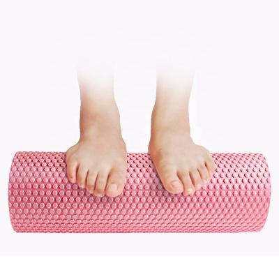 China Durable Custom Logo Yoga Column Roller Blocks EVA Fitness Pilates Yoga Foam Shape Gym Massage Grid Point Therapy Exercise Physio- for sale