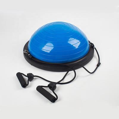 China Wholesale Yoga Ball Balance Ball Balance Trainer,Half Ball With Heavy Duty Exercise Fitness Fitness Yoga Band Anti Slip Yoga Balance Ball for sale