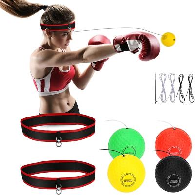 China Custom Rubber Boxing Reaction Training Agility Training Exercise Speed ​​Boxing Reflex Ball for sale