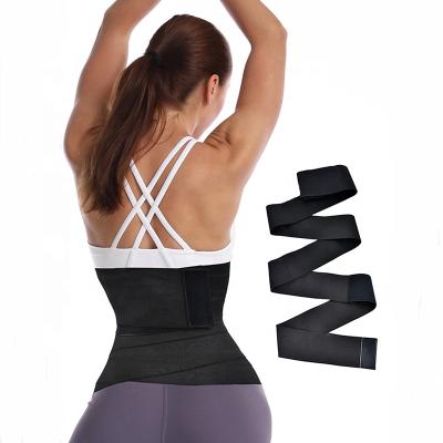 China Adjustable Grab Me Up Waist Trainer Women Slimming Control Women Slimming Belly Belt Body Shaper Bandage Wrap Shapewear Shapewear for sale