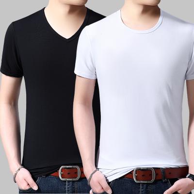 China QUICK DRY Warm Stretch Neck Tour Summer Thin Shorts Sheaths Men's Youth Basic Shirt Clothes T-shirt for sale