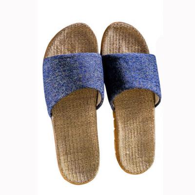 China New Home Trend Fashion Woman Eva Linen High Quality Durable Indoor Breathable Girl's Canvas Slipper for sale