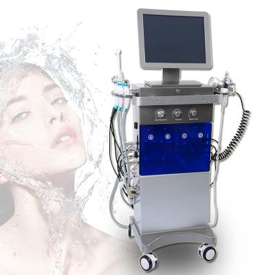 China Dye Removal Hydra 12 In 1 Diamond Peeling Hydro Microdermabrasion Facial Water Jet Aqua Facial Hydra Dermabrasion Machine for sale