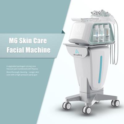 China Pigment Removal 6 in 1 New Hydra Hydradermabrasion Micro Hydra Hydra Facial Beauty Hydraulic Dermabrasion Microdermabrasion Machine for sale