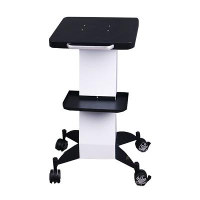 China Traditional Portable Stylish Mobile Salon Tray Trolley 4 Wheel Trolley Beauty Salon Furniture Rolling Salon Trolley Cart for sale