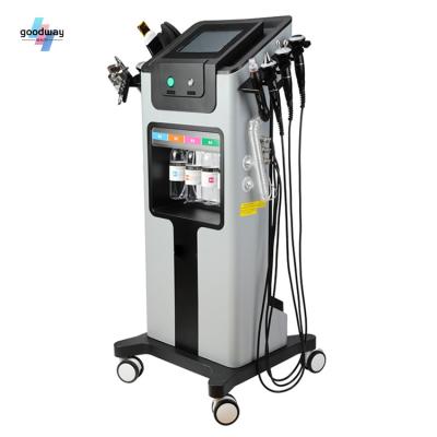 China Pigment Removal 2022 New Design Domestos Hydraulic Aqua 8 in 1 Facial Machine Oxygeneo Facial Peeling Microdermabrasion Machine for sale