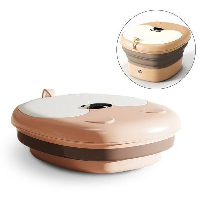 China Foldable Automatic Portable Foot Spa Bath Quality Multifuncion Bubble Jets Powerful Foot Spa Massager for sale