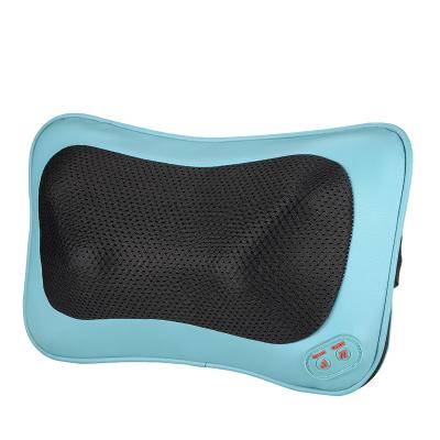 China Portable Electric Rechargeable Massage Pillow Travel Massage Pillow Electric Neck Massage for sale