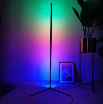 China Modern Music Rhythm Light Stand RGB Corner Light Remote Control Led Floor Lamps 140cm High Quality for sale