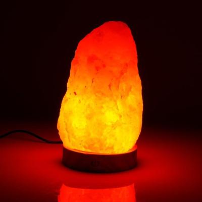 China China Custom Made Natural Pink Rock Salt Crystal Night Light Himalayan Lamp for sale