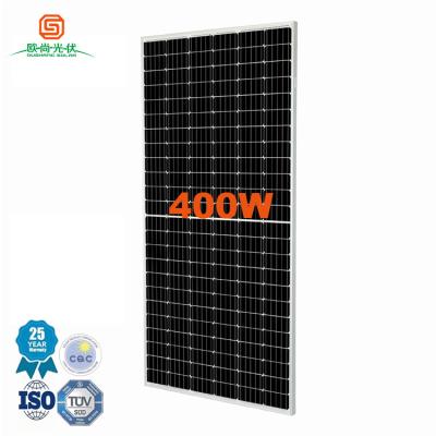 China OUSHANG Aluminum Alloy Half Cells Monocrystalline Solar Module 390W 400W 410W Solar Panel for sale