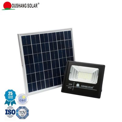 China Residential Outdoor Garden Wall Corner Street Balcony Solar Night Light 50 Watts Led Flood Light for sale