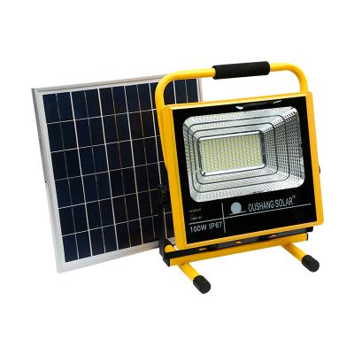 China Theme Park Factory Hot Sales Led Floodlights Solar Garden Light Outdoor Waterproof Wall Led Solar Flood Light for sale