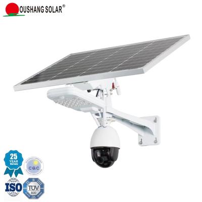 China People Counting Solar CCTV Outdoor Waterproof 360 Degrees Rotating High Definition Solar Surveillance Dome Set for sale