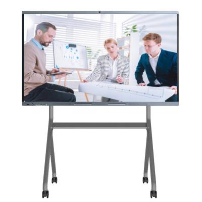 China School Lecturer 55 Inch Interactive Whiteboard 4K Touch Screen Digital Smart Board For Meeting Room for sale