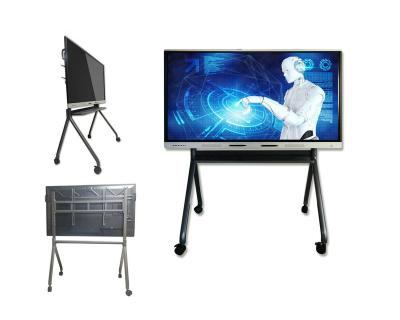 China School Teacher RONGNA 55 65 75 Inch Multi Touch Screen Monitors Electronic Interactive Smart Board For School And Business for sale