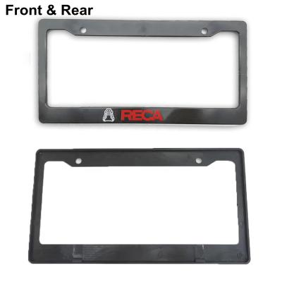 China Wholesale Fashionable Custom JDM Style Car Number Plate Frame USA Class Blank Auto License Plate Frame For Honda Toyota Nissan Subaru Acura for sale