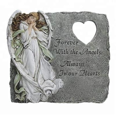 China Resin Angel Memorial Stepping Stone from China for sale