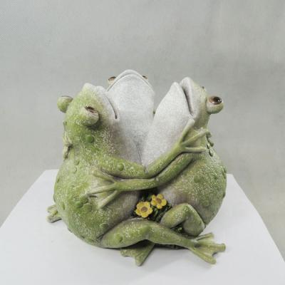 China 2019 China New Design Frog Garden Decor For Sale for sale