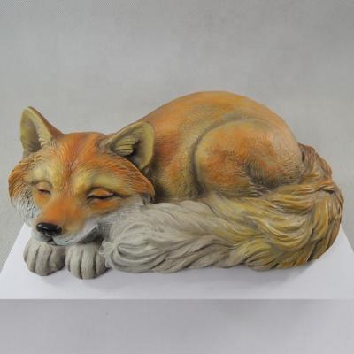 China 2019 China New Design Resin Fox Garden Decoration For Sale for sale