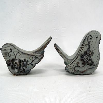 China China new design resin antique flower model bird figurine for sale for sale