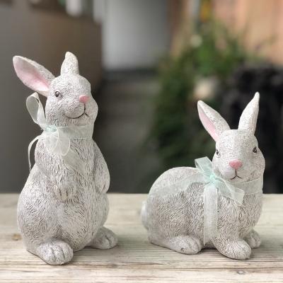 China Antique Resin Rabbit Figurines From China Supplies Wholesale for sale