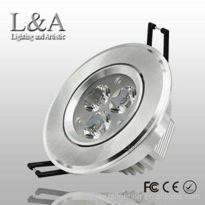 China Downlights 3w High Lumen Dimmable Led Downlight for sale