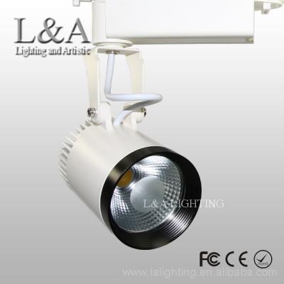 China Modern white 15w cob led track light for sale