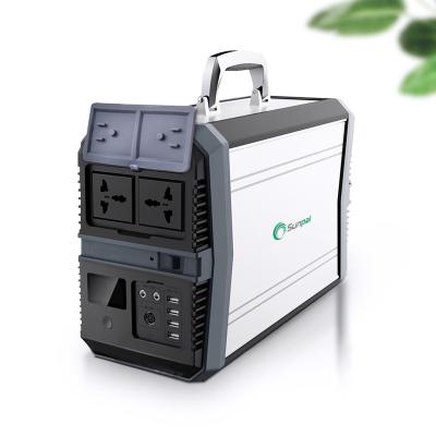 China High Efficiency Home Solar Generator 1000W Portable Solar With Completed Panel Set 273000mAH For Emergency for sale