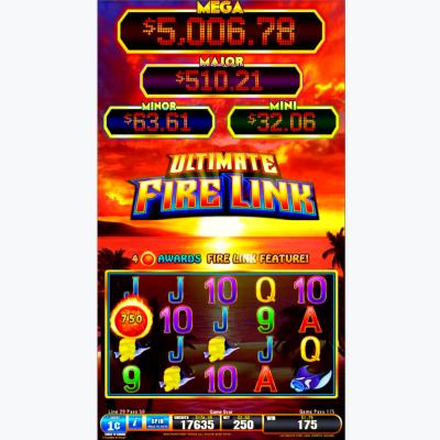 China coin operated fire link slot game machine board oline free game firelink slot board fire link for sale