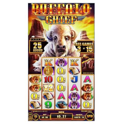 China Newest arcade game machine coins USA buffalo casino game buffalo Maximum/Xtrema/Chief/Diamond slot machine game board for sale