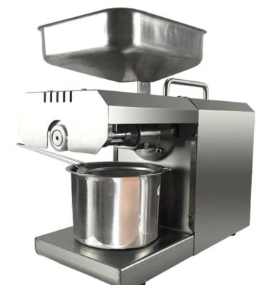 China Restaurant Stainless Steel Coconut Oil Press Machine Mini Cold Oil Extraction Machine for sale