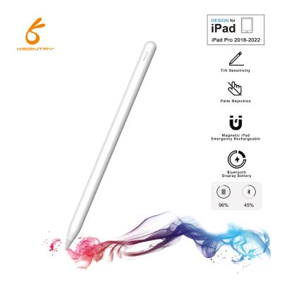 China New Official Tablet 2022 1:1 Wireless Rechargeable Stylus Pen With Remaining Power Display iPad Stylus For iPad 2018-2022 With Logo Custom for sale