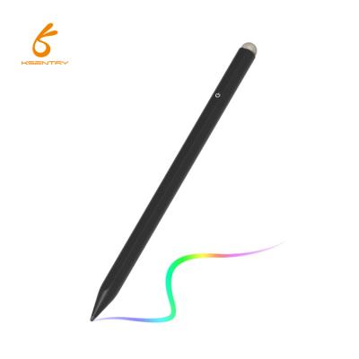 China 4th GEN Mobile Phone P4 2 in 1 Promotional Capacitive Rechargeable Active Stylus Touch Pen with Palm Rejection for Tablet for sale