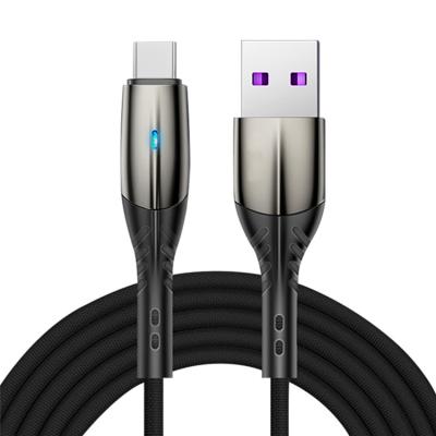 China MP3/MP4 Player New Arrival Zinc Durable Data USB To Type-C USB Cable USB Charging Cable With LED Indicator for sale