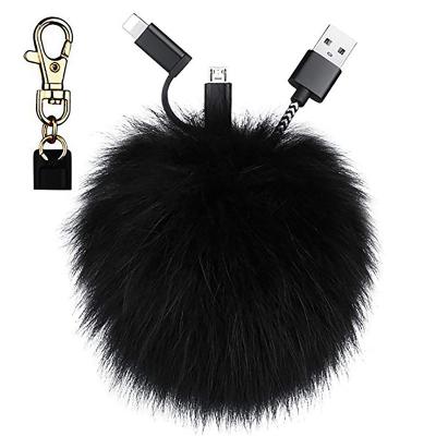 China New Design MP3/MP4 Player 3 in 1 Tassel USB Cable with Key Chain for sale