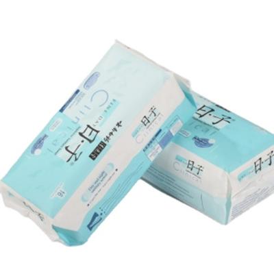 China Wholesale Herbal Disposable High Quality Breathable Day And Night Use Soft Cotton Sanitary Napkin Pads for sale