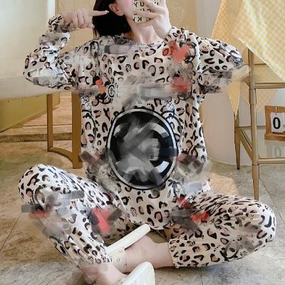 China 2022 new QUICK DRY women's pajamas fall/winter pants pants pajamas two-piece set for sale