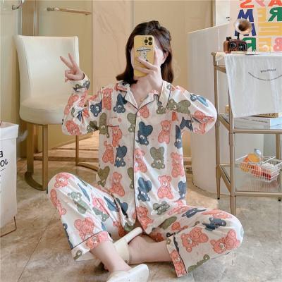 China 2022 new QUICK-DRY women's pajamas autumn and winter pants two pieces of pants manufacturers supply direct stain for sale