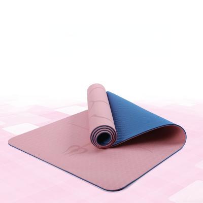 China Establish factory direct sales can be customized to print line environmental protection tape yoga mat for sale